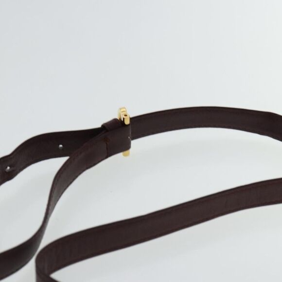 Cartier Must De Cartier Burgundy Leather Shoulder Bag (Pre-Owned) - Picture 6 of 16